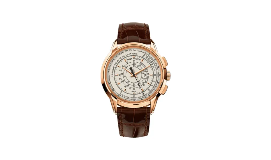 Patek Philippe Complications Multi-Scale Chronograph 5975 Rose Gold / 175th Anniversary