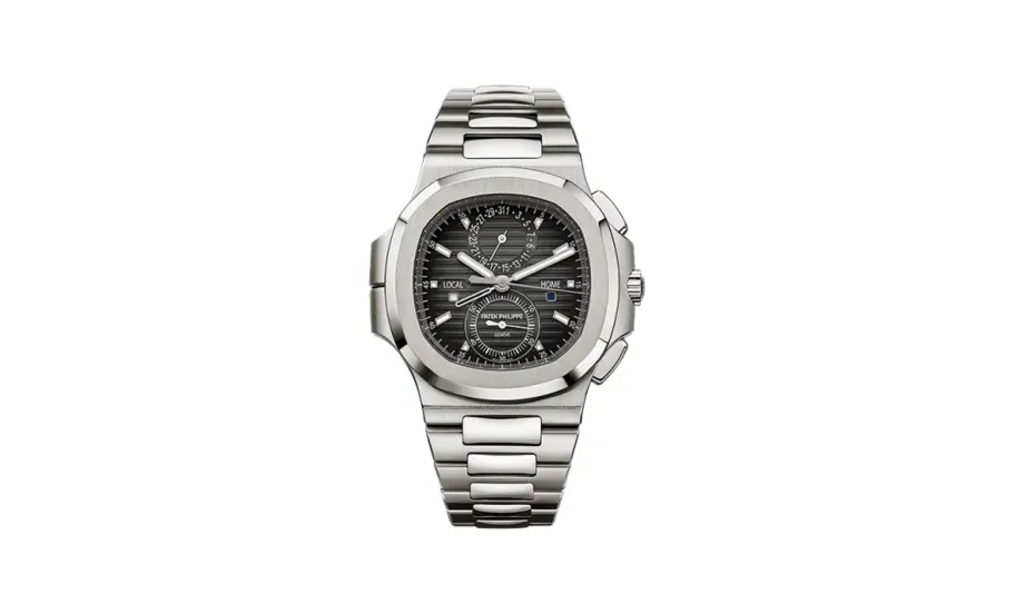 Patek Philippe Nautilus Travel Time Stainless Steel / Black