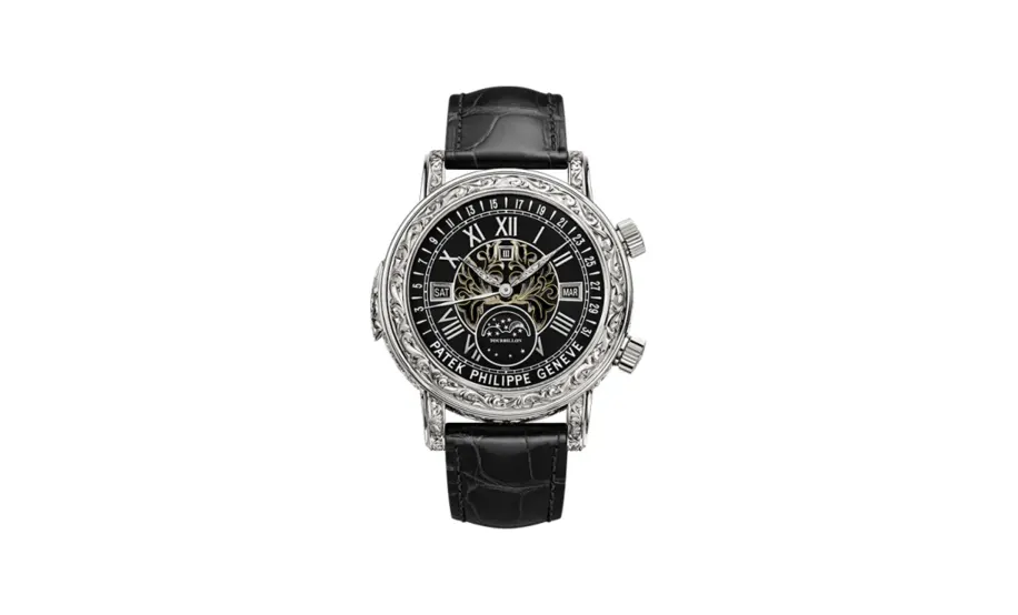 Patek Philippe Grand Complications Sky Moon Tourbillon 6002 White Gold / Black