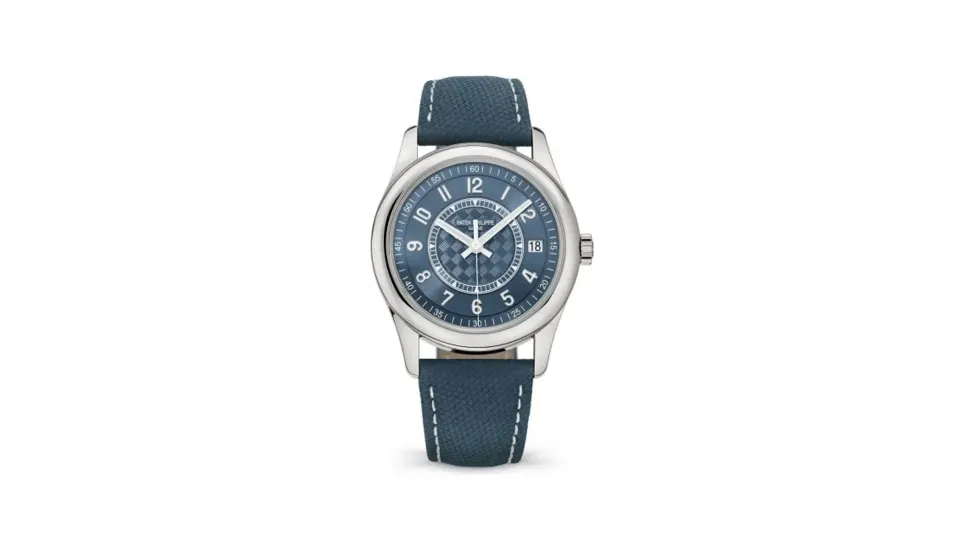 Patek Philippe Calatrava Stainless Steel / Blue