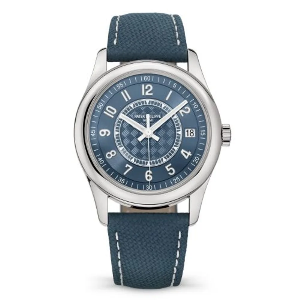Patek Philippe Calatrava Stainless Steel / Blue