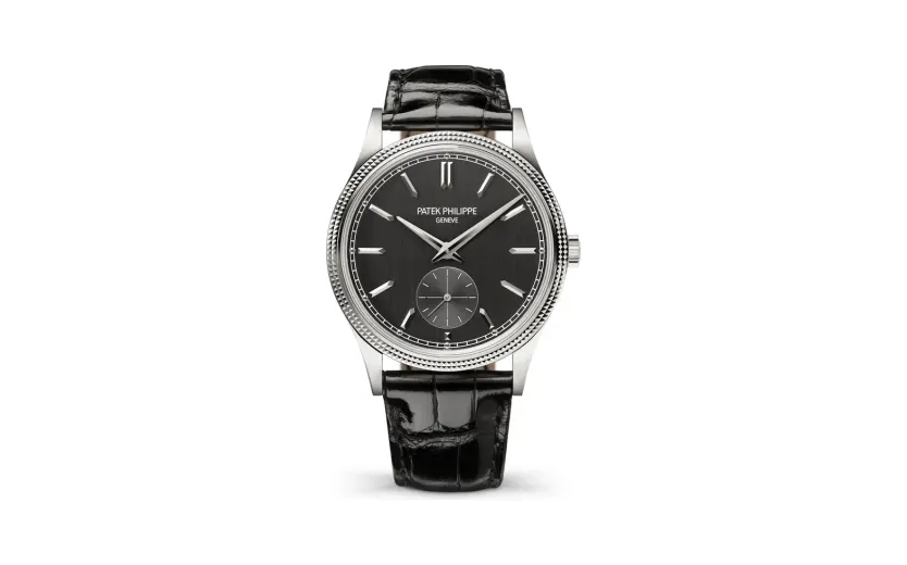 Patek Philippe Calatrava, White gold, Charcoal grey dial