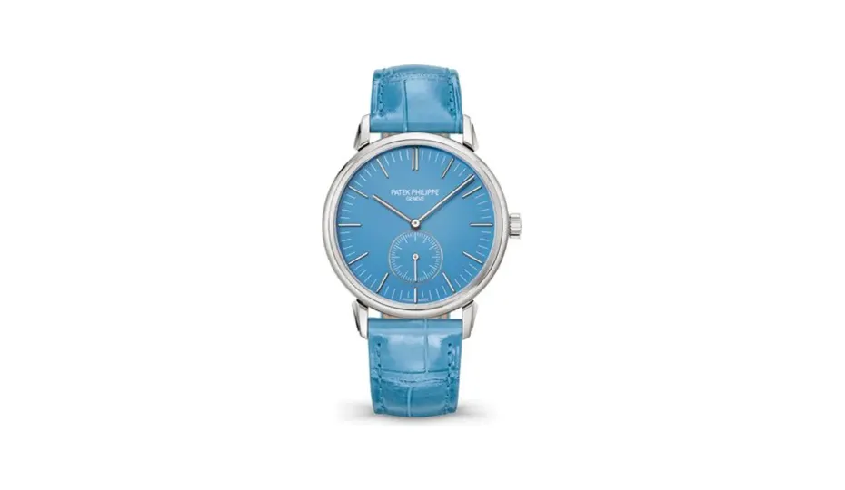 Patek Philippe Calatrava 6127 White Gold / Light Blue / Tokyo 2023