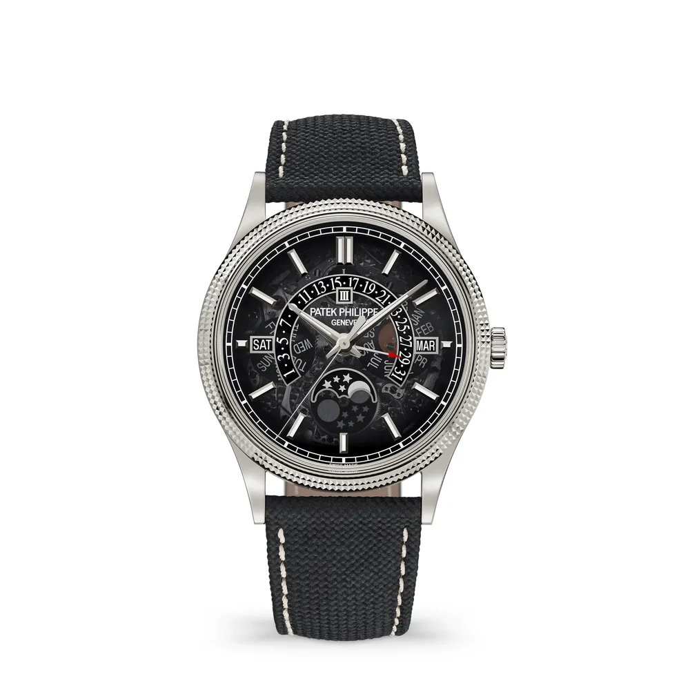 Patek Philippe Grand Complications, White gold, Grey metallised dial