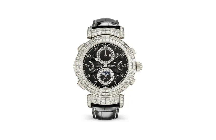 Patek Philippe Grand Complications, White gold, Ebony black dial
