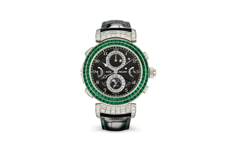 Patek Philippe Grand Complications, White gold, Ebony black dial