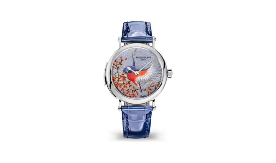 Patek Philippe Grand Complications Minute Repeater 7000 White Gold Bird