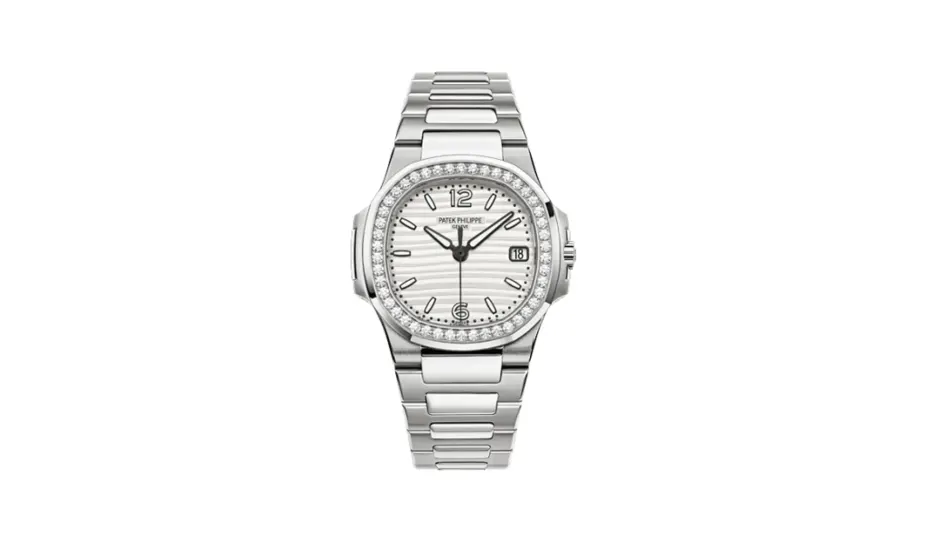 Patek Philippe Nautilus 7010 White Gold / Silvery White