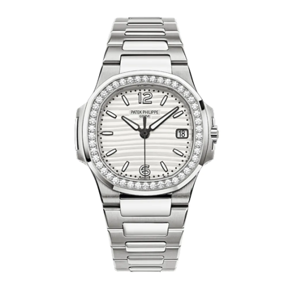 Patek Philippe Nautilus 7010 White Gold / Silvery White