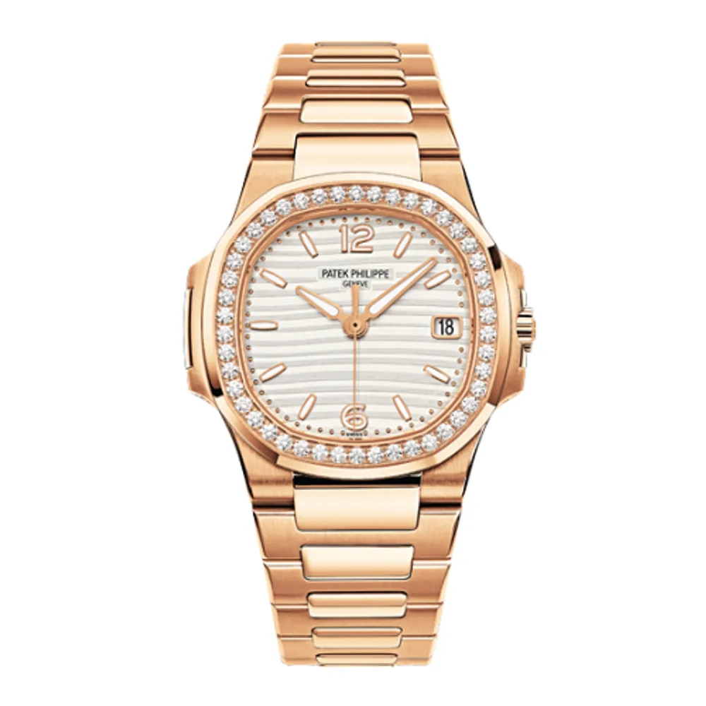 Patek Philippe Nautilus 7010 Rose Gold / White