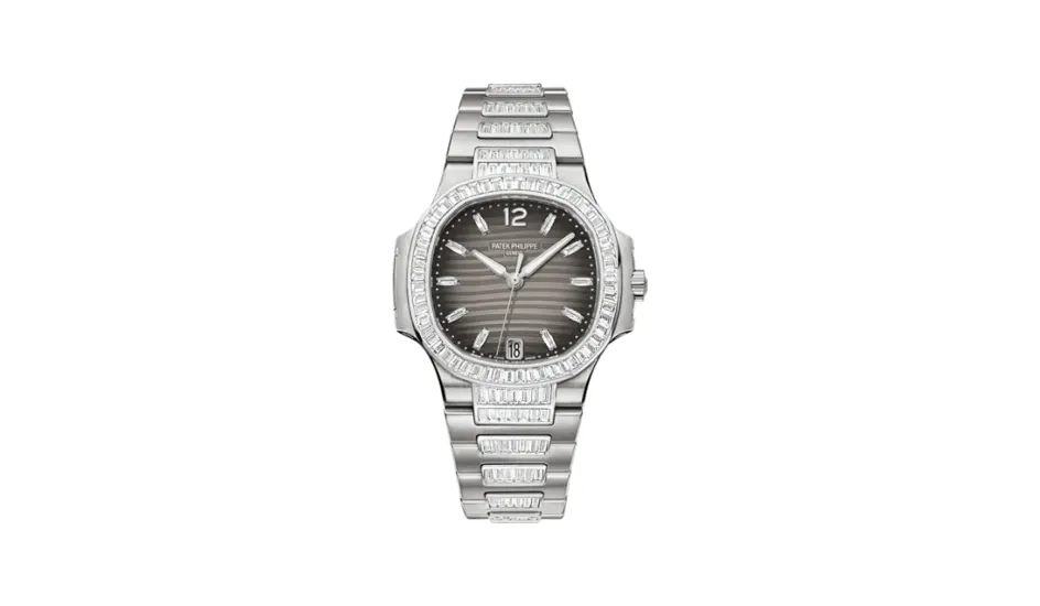 Patek Philippe Nautilus 7014 White Gold / Grey
