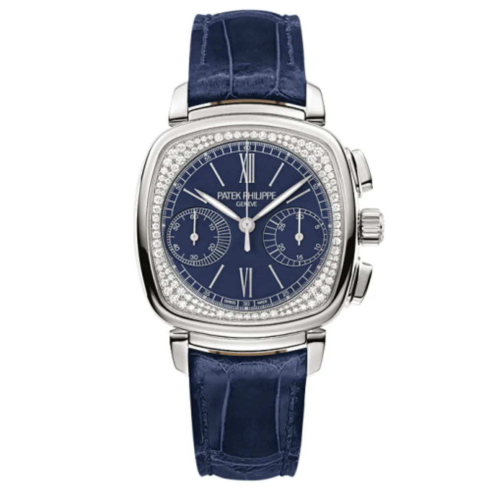 Patek Philippe Complications Chronograph 7071 White Gold Blue