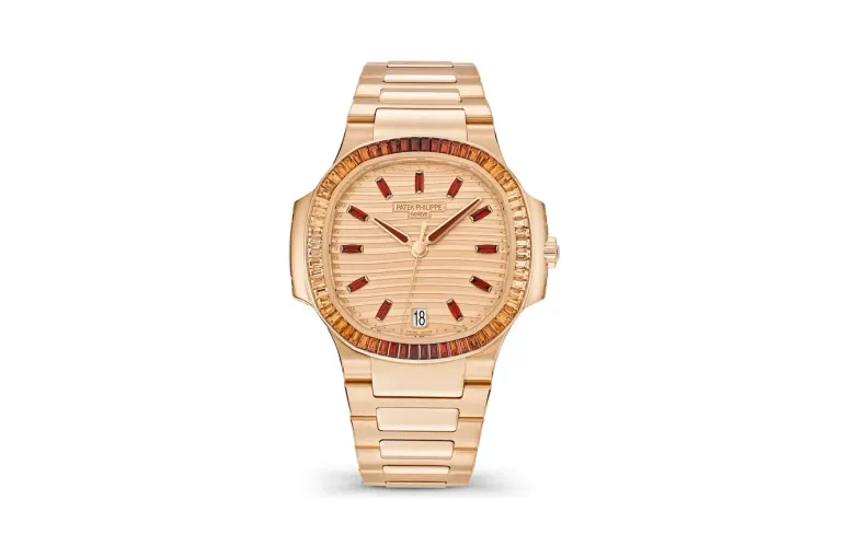 Patek Philippe Nautilus, Rose gold, Rose-gilt dial