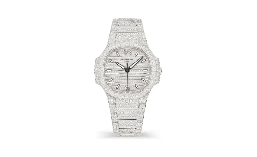 Patek Philippe Nautilus, White gold