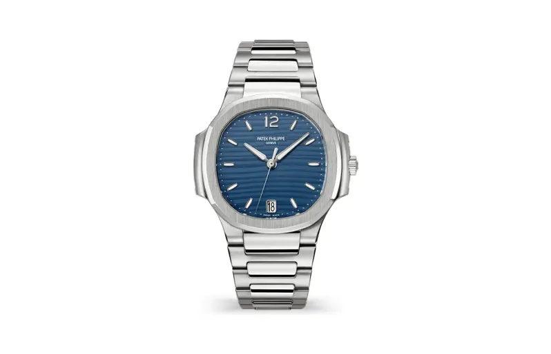 Patek Philippe Nautilus, Steel, Blue dial