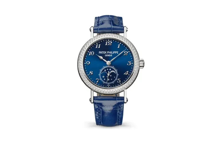 Patek Philippe Complications, White gold, Blue dial