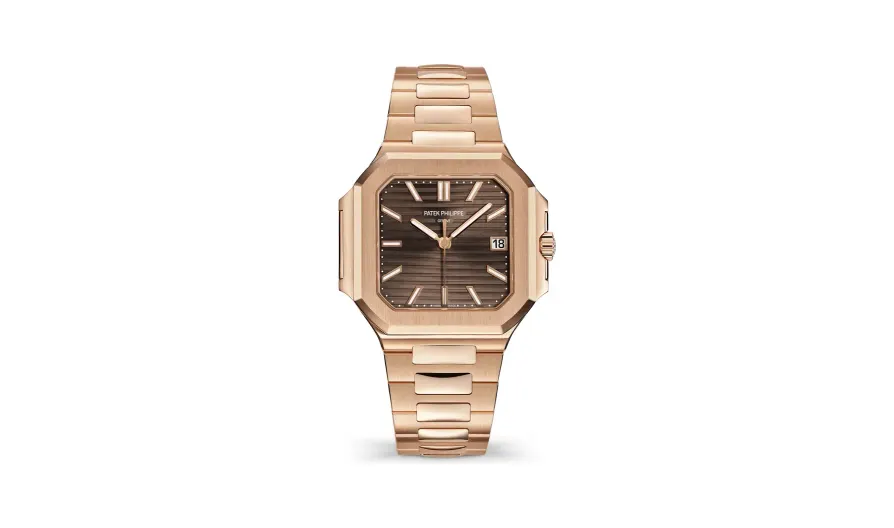 Patek Philippe Cubitus, Rose gold, Brown dial