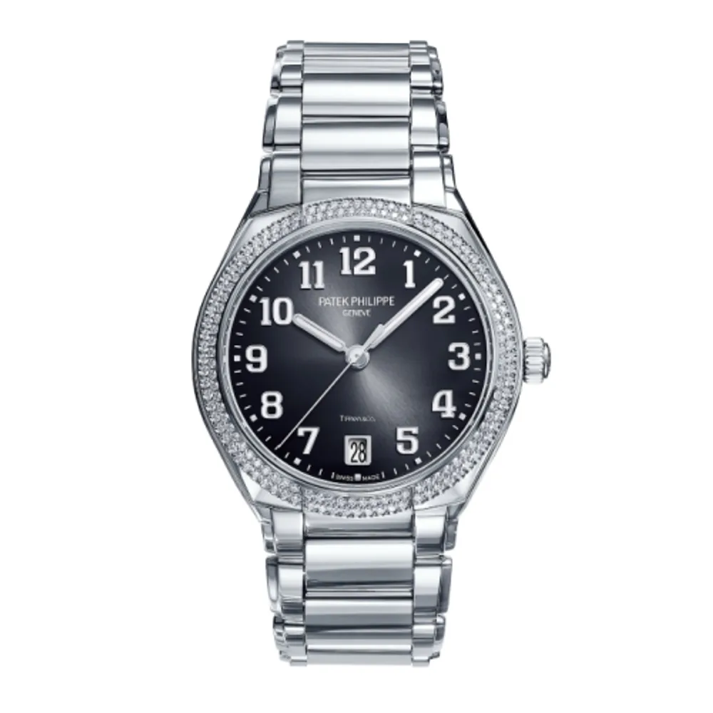 Patek Philippe Twenty~4 Twenty-4 Automatic Tiffany Stainless Steel / Diamond / Black