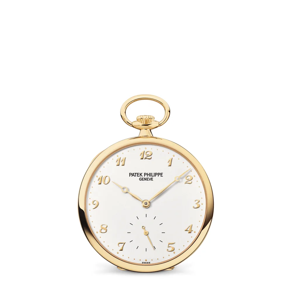 Patek Philippe Pocket Watches, Yellow gold, Silvery dial