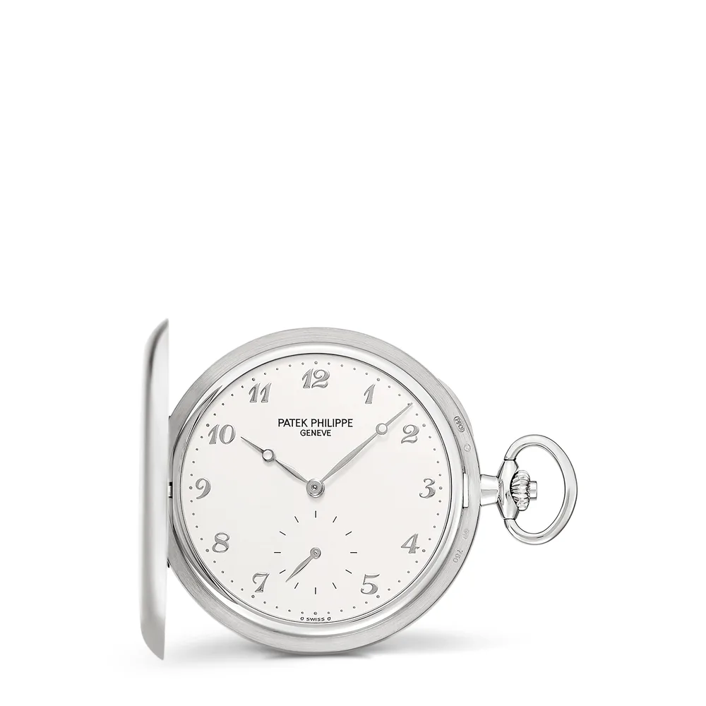 Patek Philippe Pocket Watches, White gold, Silvery dial