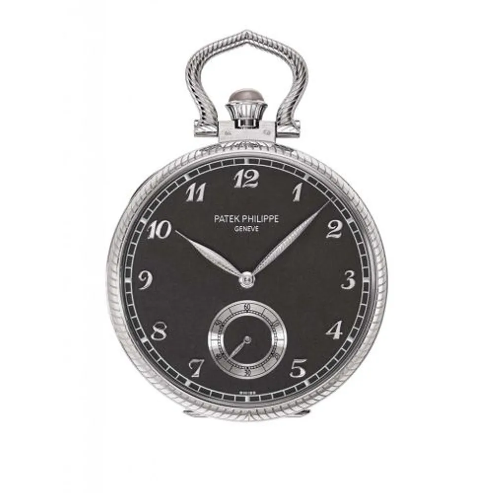 Patek Philippe Pocket Watch Lepine White Gold / Wild Horses