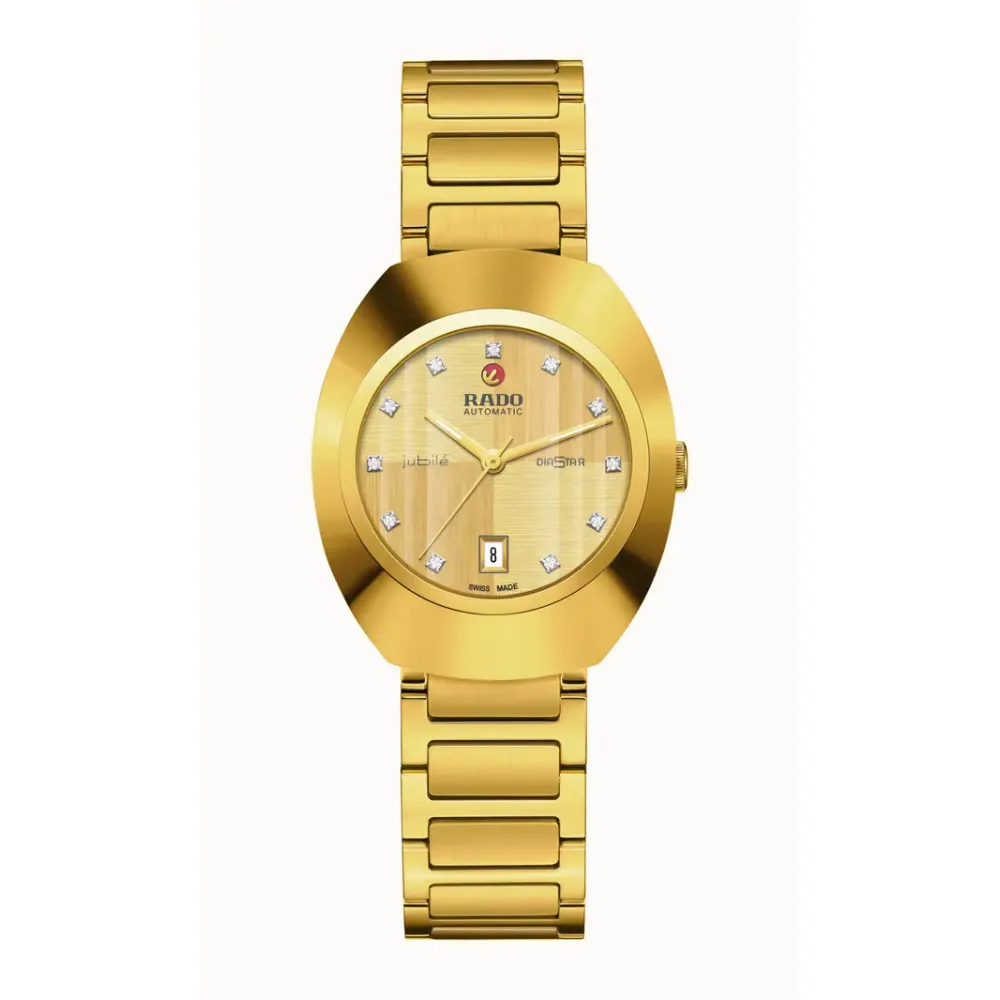 Rado DiaStar Original Automatic Diamonds, Ceramos™ PVD, Stainless steel / PVD
