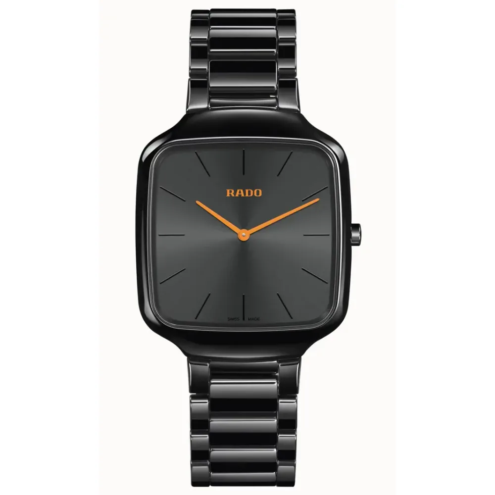 Rado True Square Thinline, High-Tech Ceramic