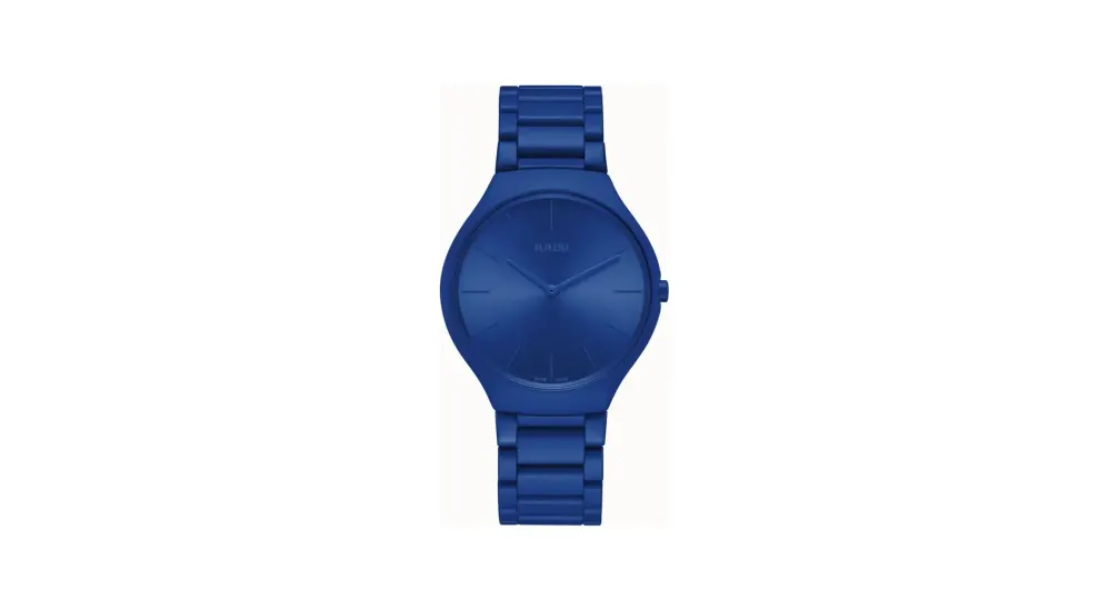 Rado True Round Thinline Les Couleurs™ Le Corbusier Spectacular ultramarine 4320K