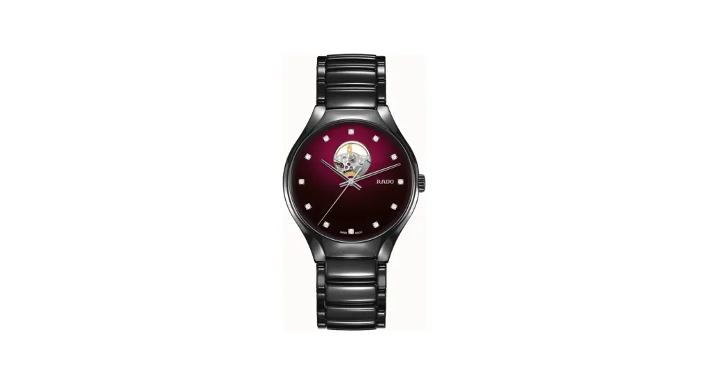 Rado True Round Secret, High-Tech Ceramic, Titanium / PVD