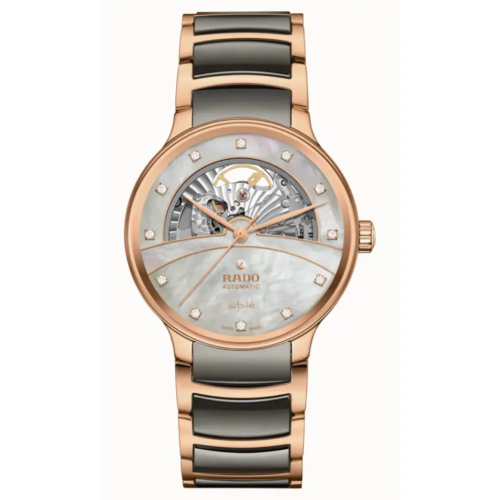 Rado Centrix Automatic Diamonds Open Heart, Stainless steel / PVD