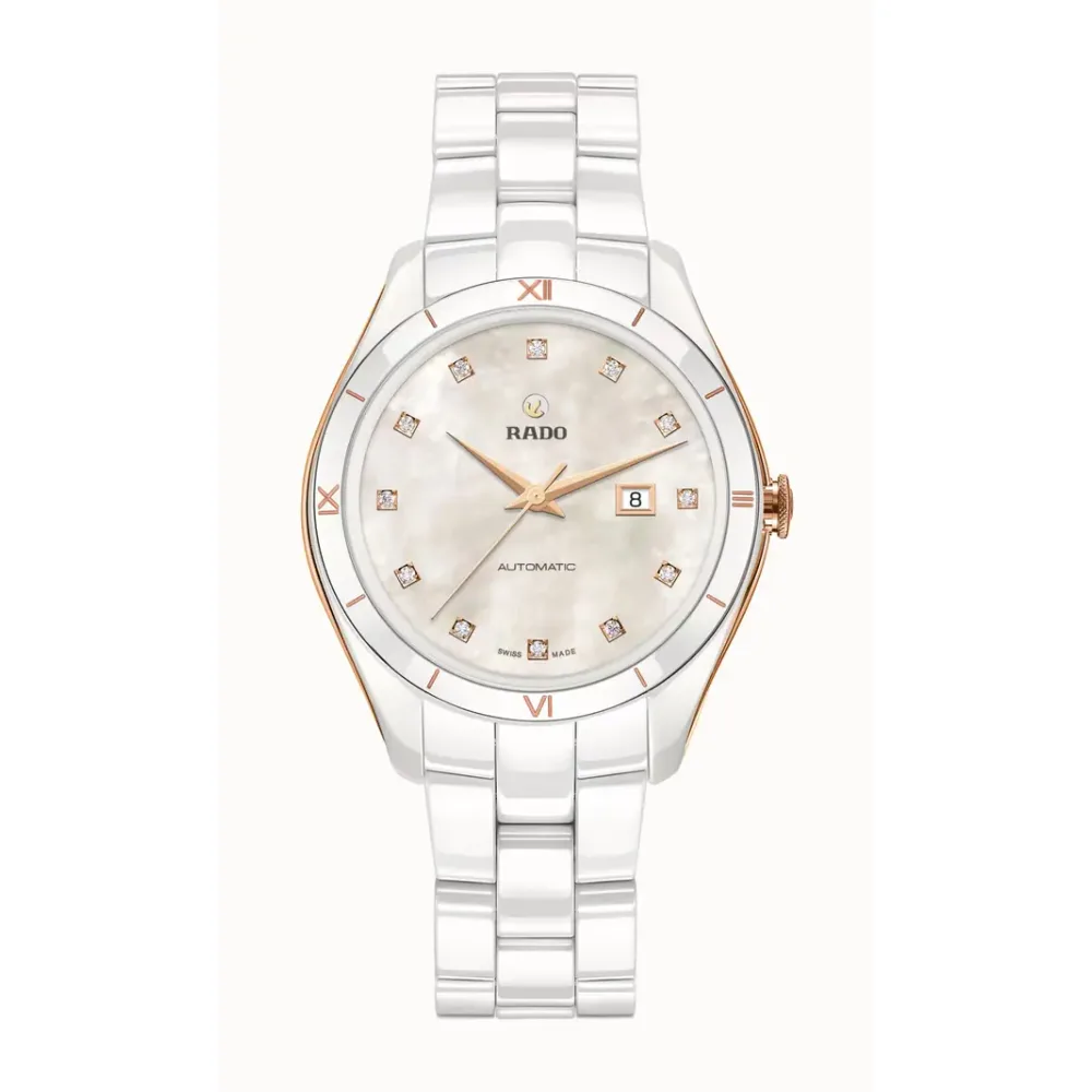 Rado HyperChrome Automatic Diamonds, High-Tech Ceramic, Stainless steel / PVD, Titanium