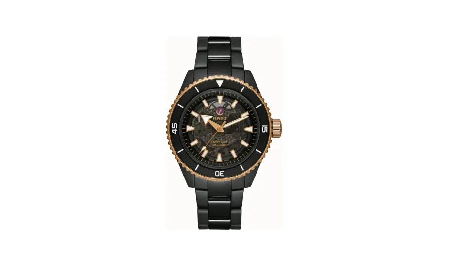 Rado Captain Cook High-Tech Ceramic, High-Tech Ceramic, Stainless steel / PVD, Titanium / PVD