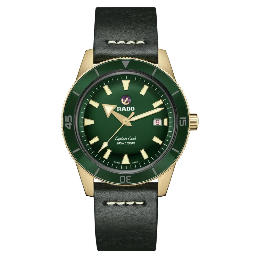 Rado Captain Cook Automatic Bronze, Bronze, High-Tech Ceramic, Titanium