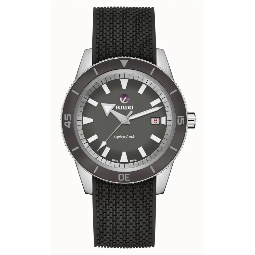 Rado Captain Cook Automatic, High-Tech Ceramic, Stainless Steel
