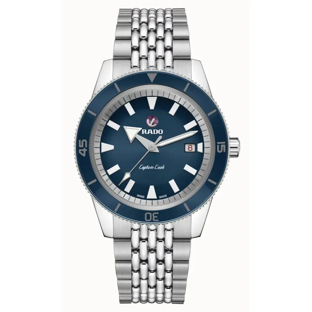 Rado Captain Cook Automatic, High-Tech Ceramic, Stainless Steel
