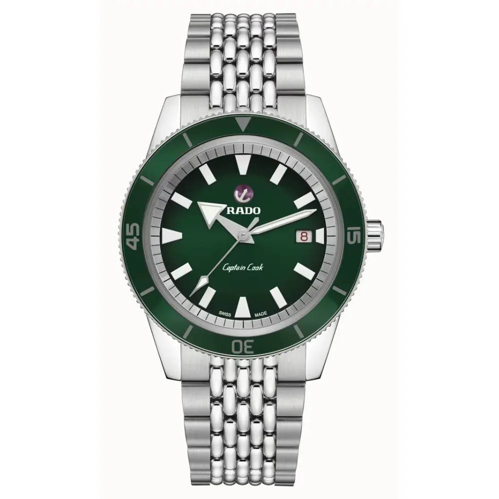 Rado Captain Cook Automatic, High-Tech Ceramic, Stainless Steel
