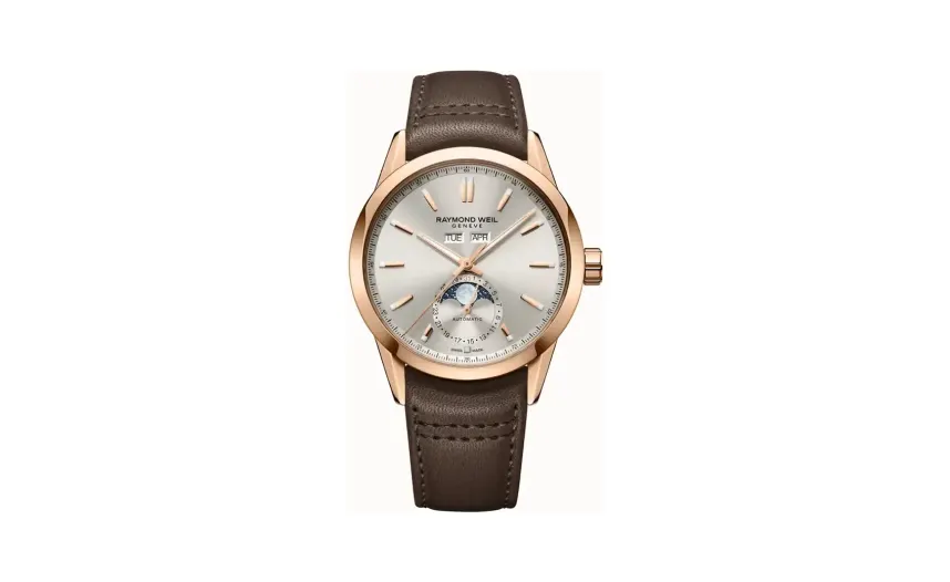 Raymond Weil Freelancer Automatic Complete Calendar Dune Sunray Dial Watch, 40 mm