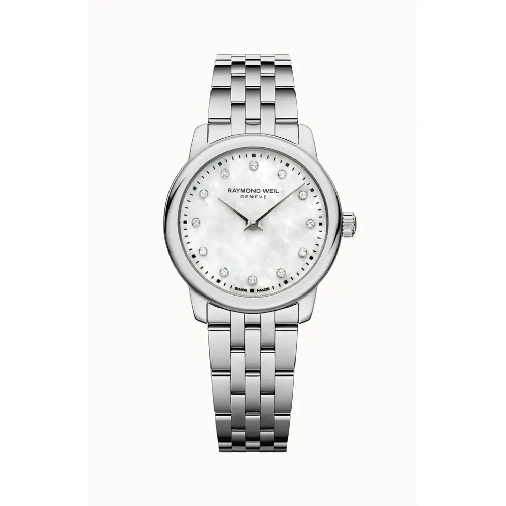 Raymond Weil Toccata Ladies Classic Stainless Steel Diamond Quartz Watch, 24 mm