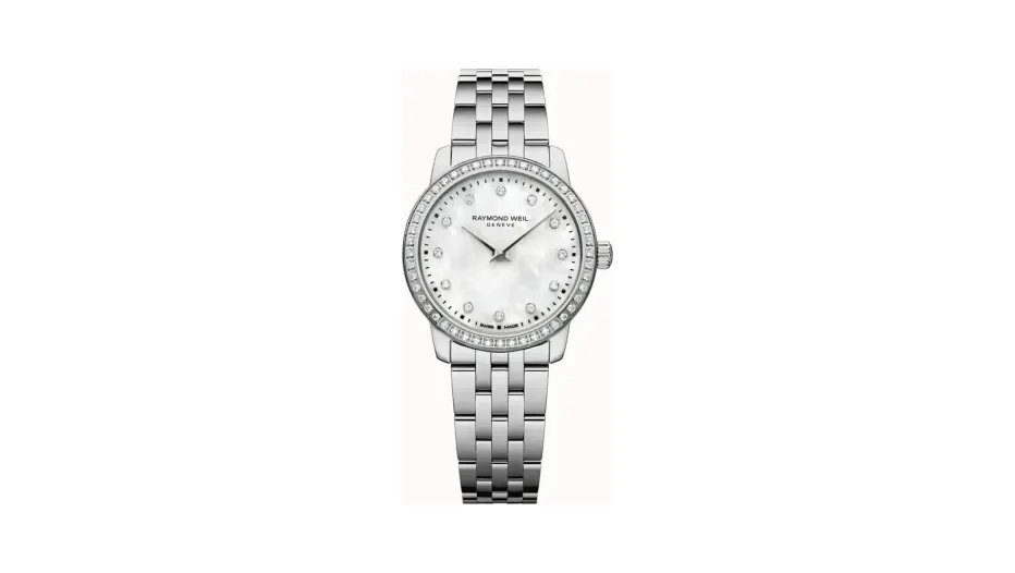 Raymond Weil Toccata Ladies Classic 60 Diamonds Stainless Steel Quartz Watch, 24 mm