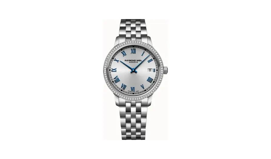 Raymond Weil Toccata Ladies 80 Diamonds Quartz Watch, 34 mm