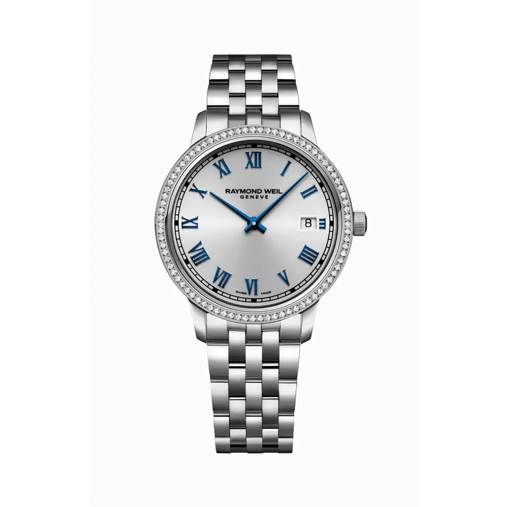 Raymond Weil Toccata Ladies 80 Diamonds Quartz Watch, 34 mm