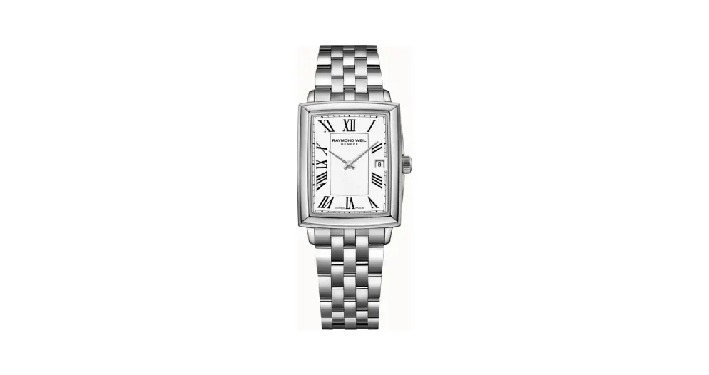 Raymond Weil Toccata Ladies Stainless Steel Quartz Watch, 22 x 28 mm