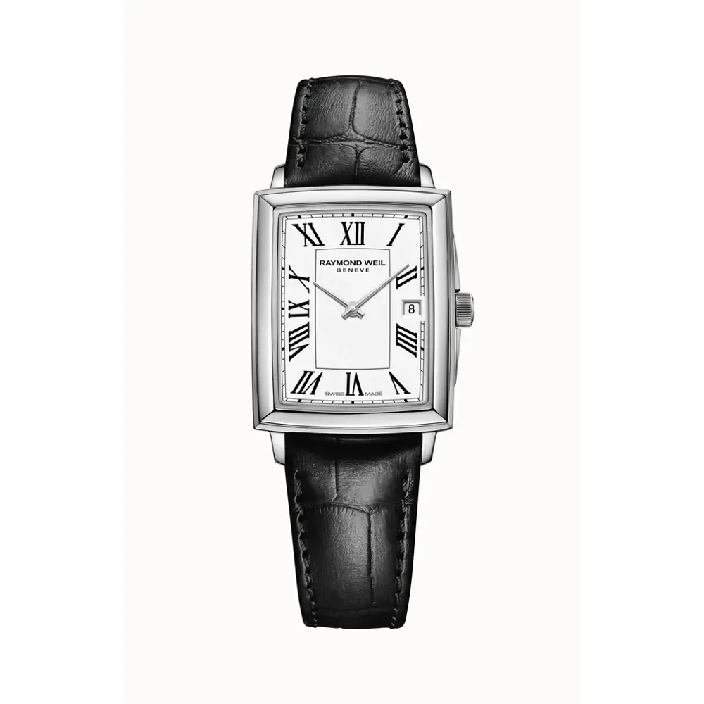 Raymond Weil Toccata Ladies Stainless Steel Quartz Leather Watch, 22 x 28 mm