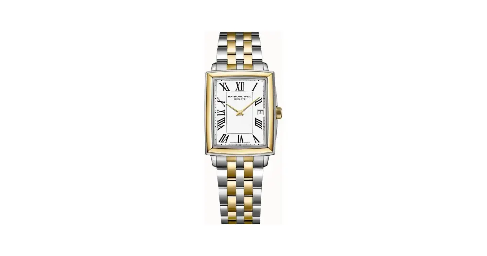 Raymond Weil Toccata Ladies Two-tone Quartz Watch, 22 x 28 mm