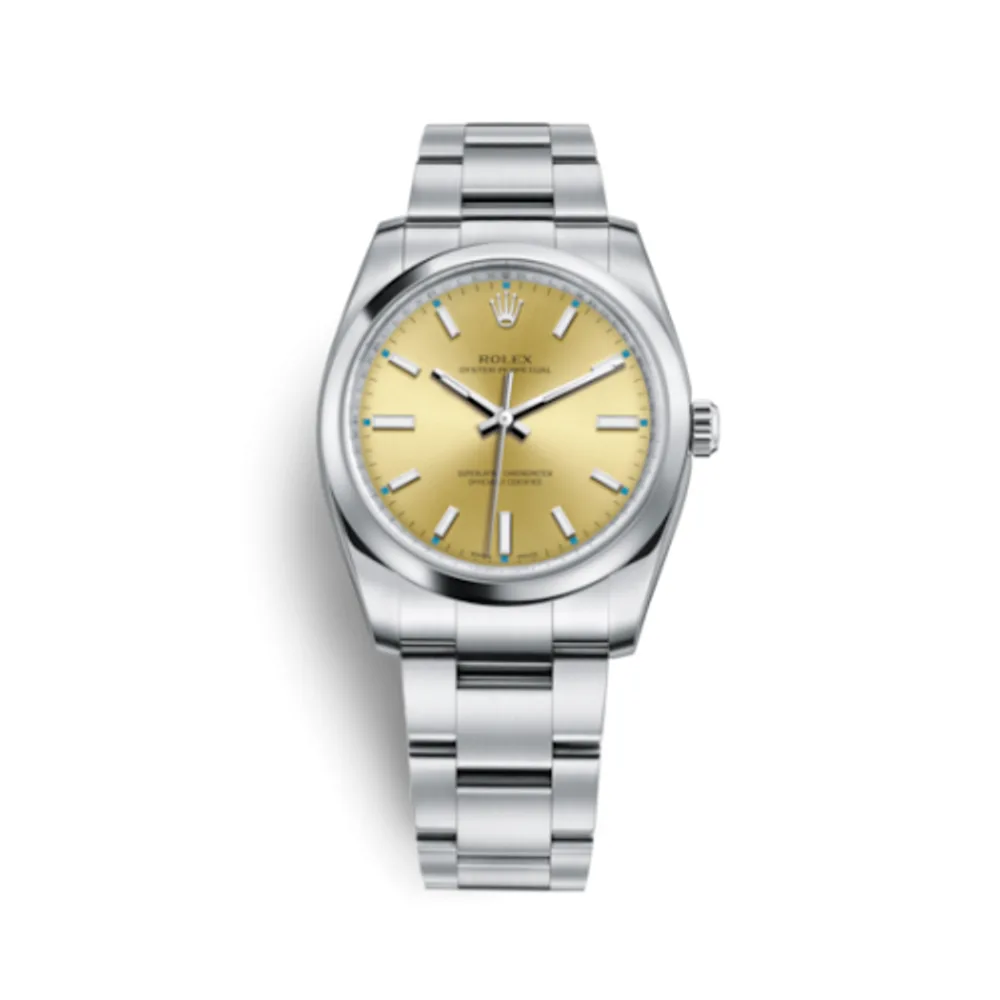 Rolex Oyster Perpetual 34 Champagne