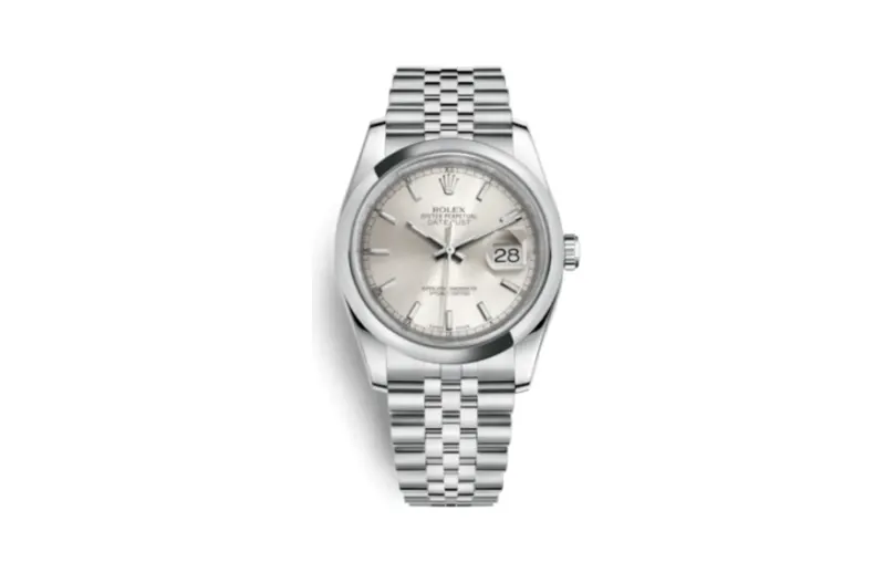 Rolex Datejust 36 Stainless Steel Domed / Jubilee / Silver