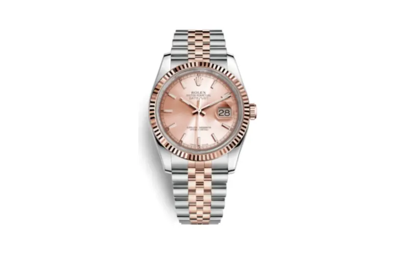 Rolex Datejust 36 Rolesor Everose Fluted / Jubilee / Pink