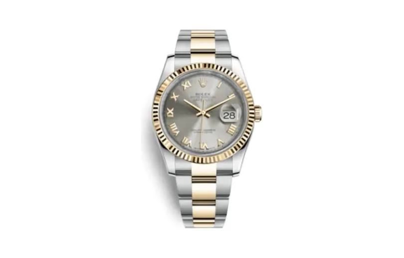 Rolex Datejust 36 Rolesor Yellow Fluted / Oyster / Steel Roman