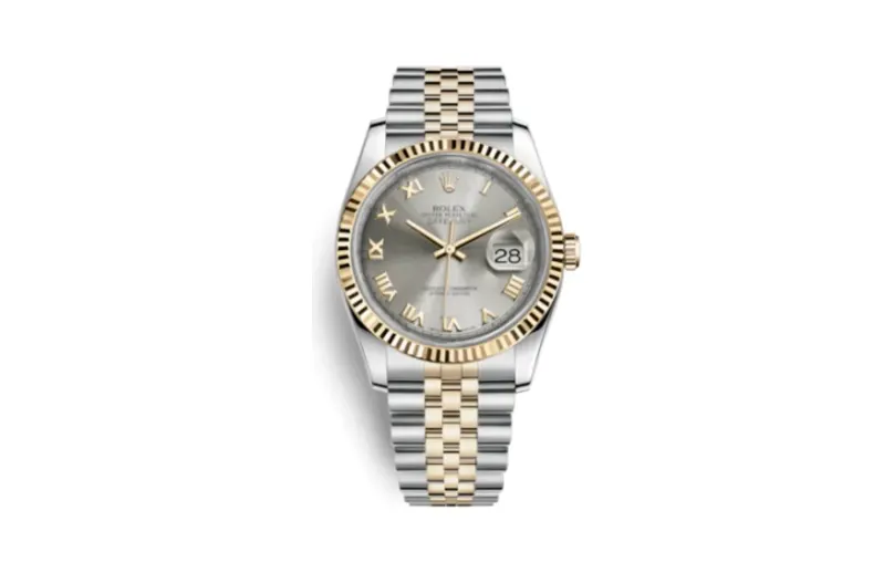 Rolex Datejust 36 Rolesor Yellow Fluted / Jubilee / Steel Roman