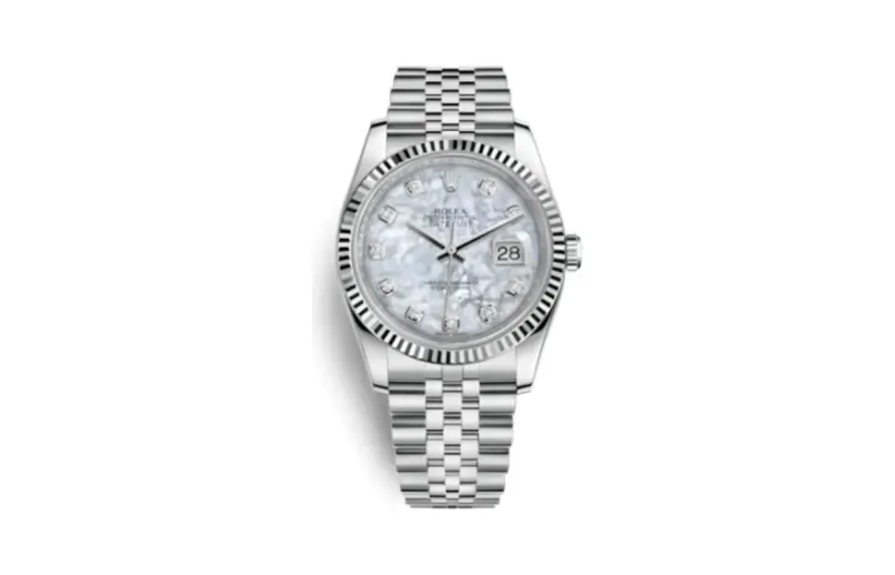 Rolex Datejust 36 Stainless Steel Fluted / Jubilee / MOP